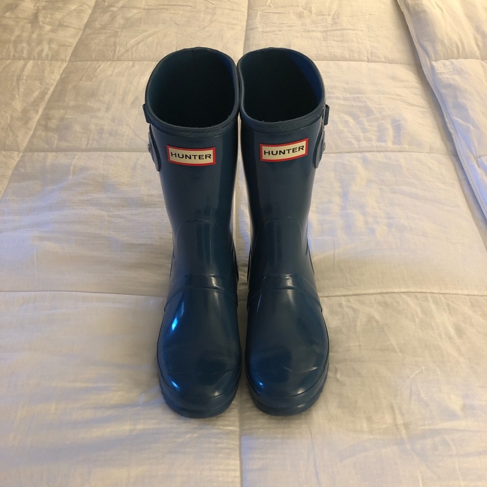 Short Hunter boots women’s 8